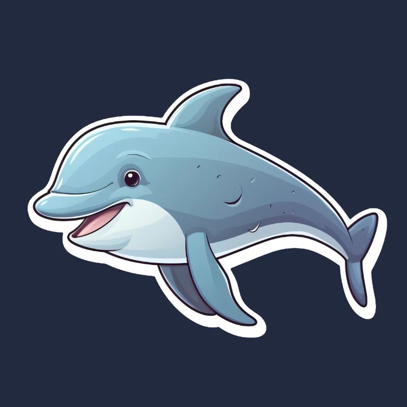 Delfin niedlich