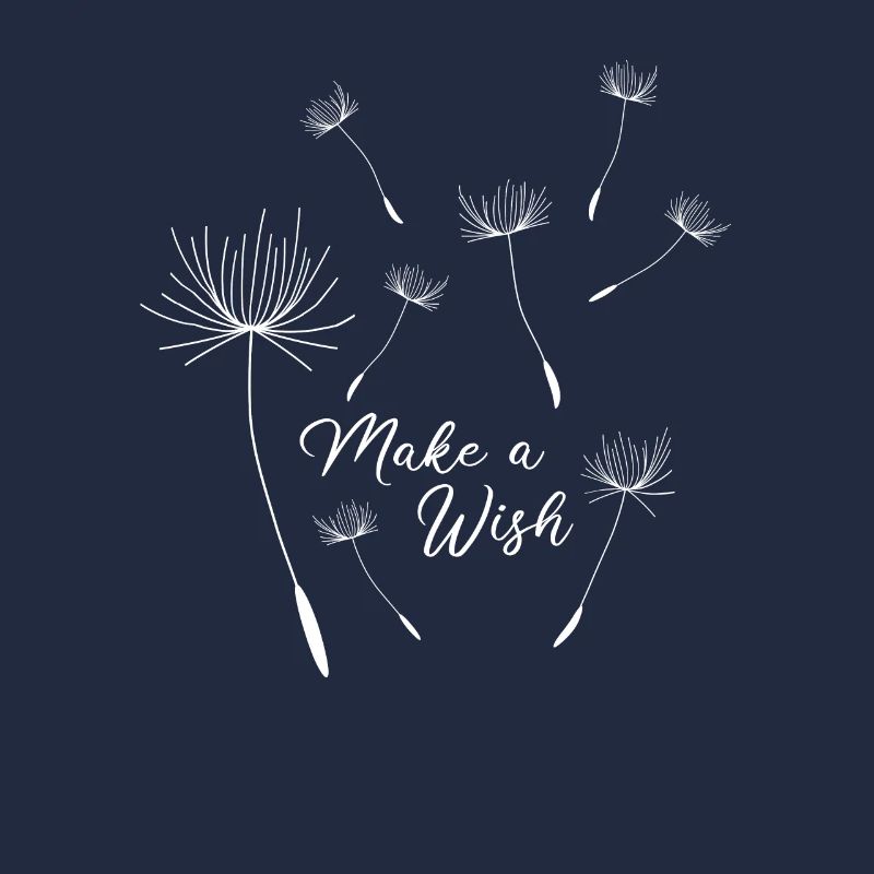 Make a Wish Pusteblume Dandelion Tattoomotiv Blume