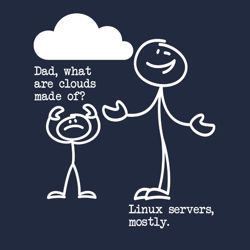 De quoi sont faits les nuages? Serveurs Linux principalement!