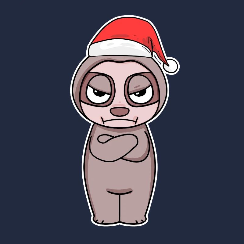 Faultier Weihnachten
