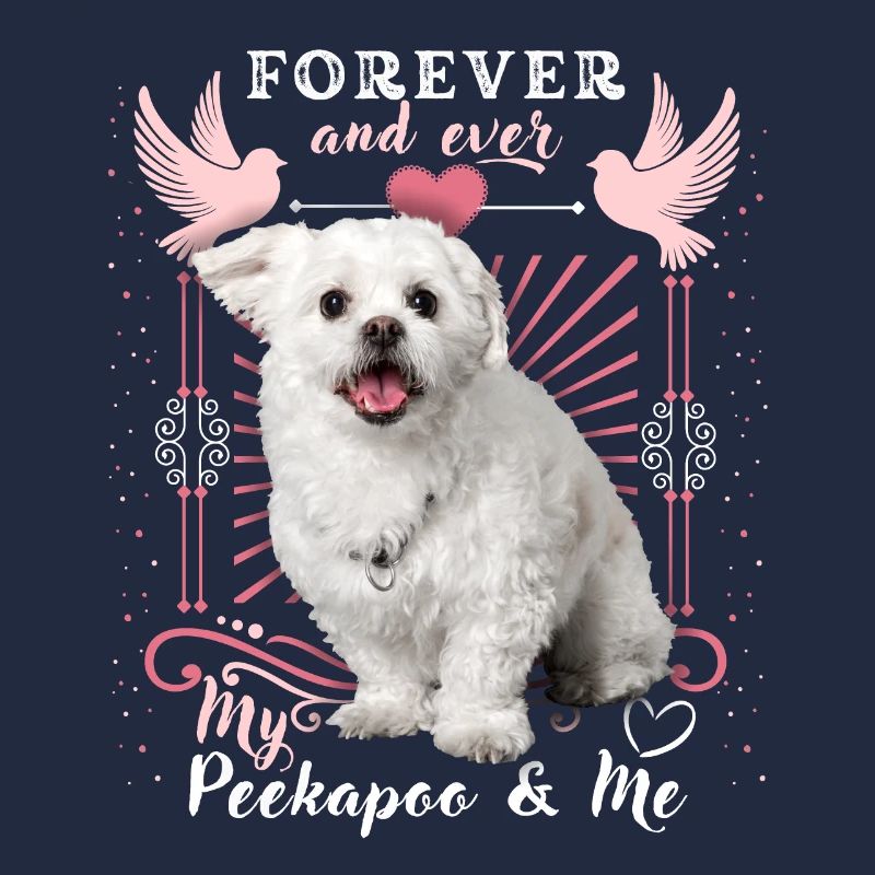 Peekapoo, Hund, Forever-Love, lustiger Spruch