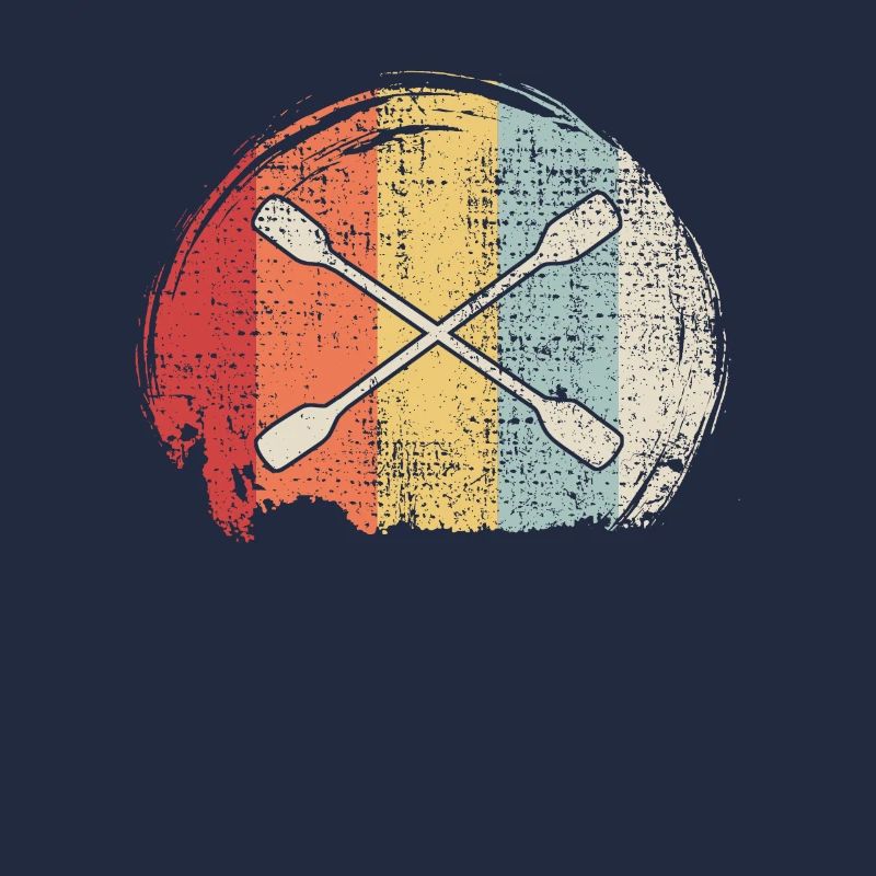 Kayak Paddle Retro