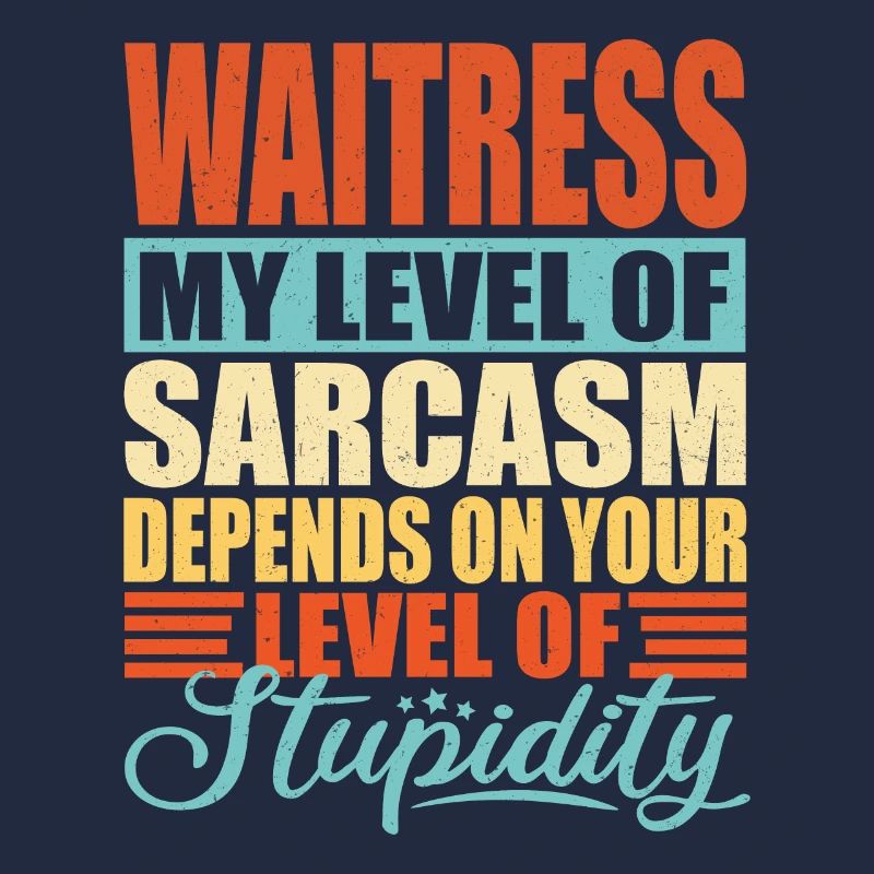 Kellnerin Servicekraft Spruch Geschenk
