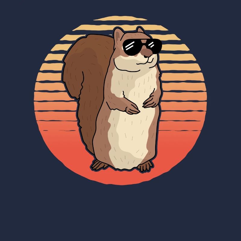 Süßes Eichhörnchen Grauhörnchen Hörnchen Geschenk