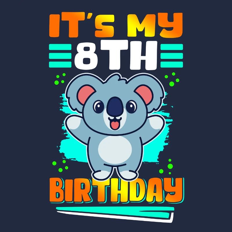 8. Geburtstag 8 Jahre alt Geschenkidee Geschenk