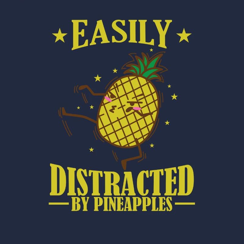 Easily Distracted by Pineapples Frucht