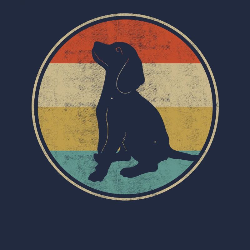 Beagle Dog Retro