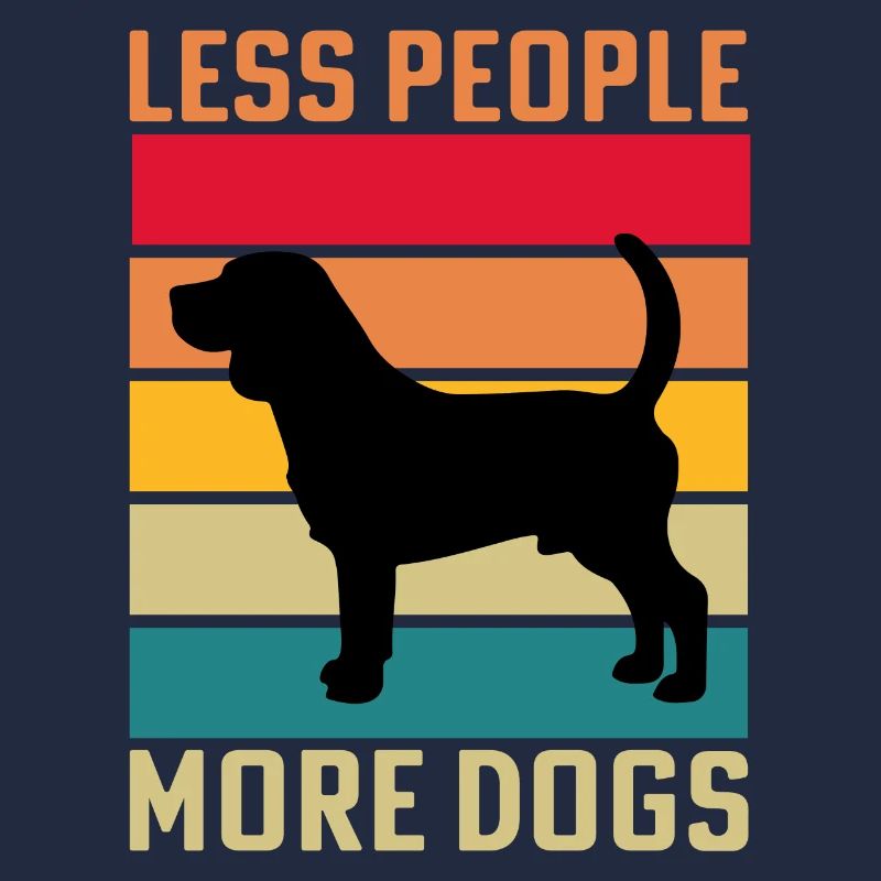 Moins de gens plus de chiens