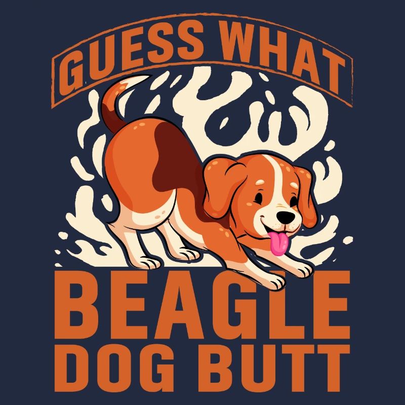 Guess what Beagle Dog Butt