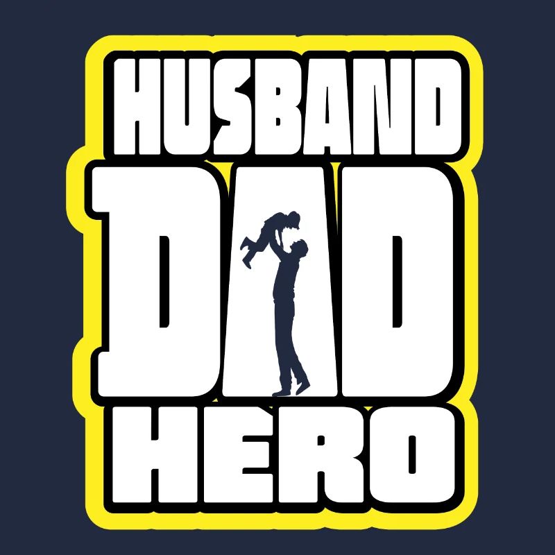 Ehemann Papa Held Retro