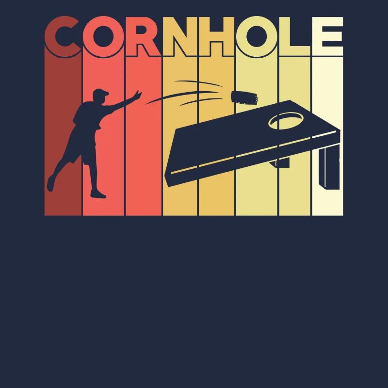 Cornhole Game Retro