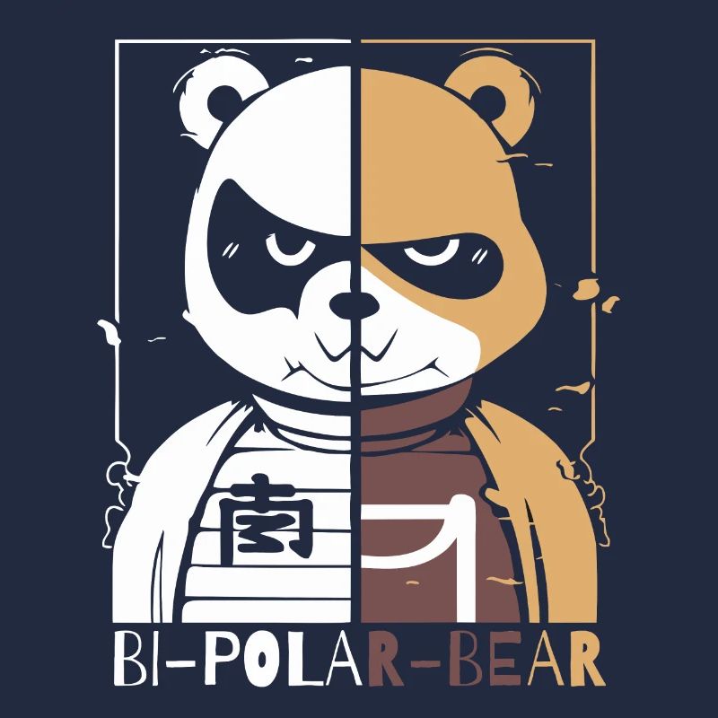 Bipolarer Polar Bär oder Eisbär