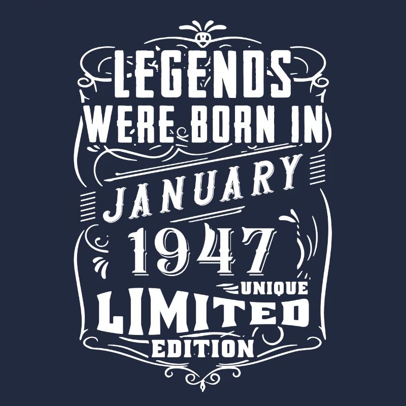 Anniversaire Janvier 1947 Année Edition Limitée