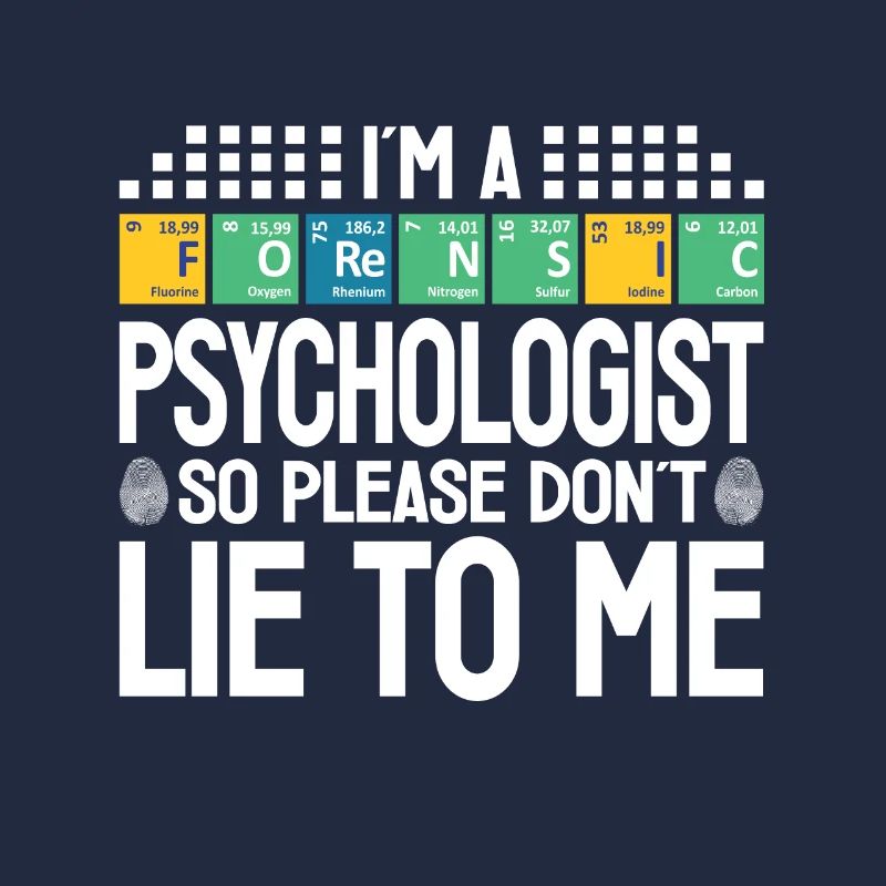 Forensic Psychologist Professional Forensic Gift