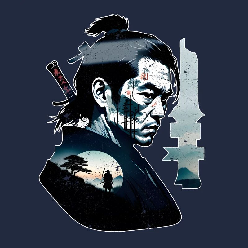 Samurai-Krieger - Japan - Dämon