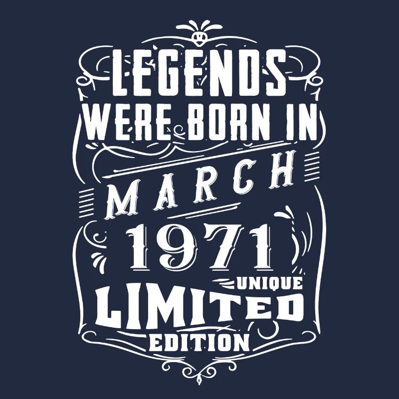 Anniversaire Mars 1971 Année Edition Limitée