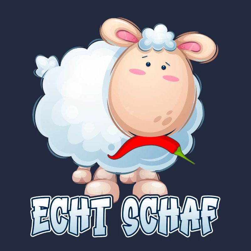Echt Schaf Norddeutsch Lamm Schäfchen Schäfer