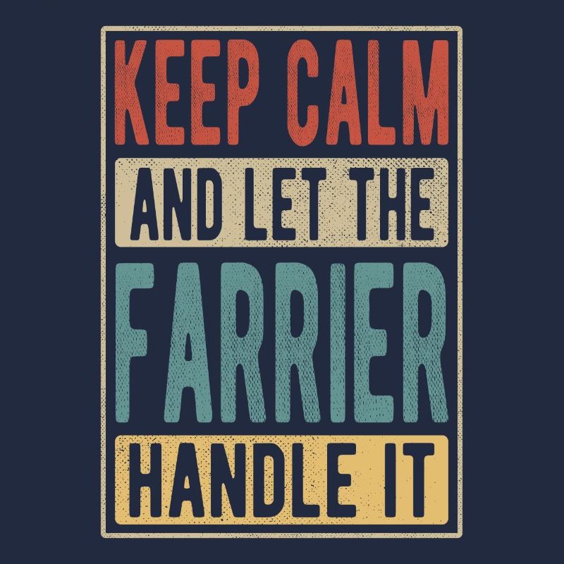 Cadeau rétro de maréchal-ferrant