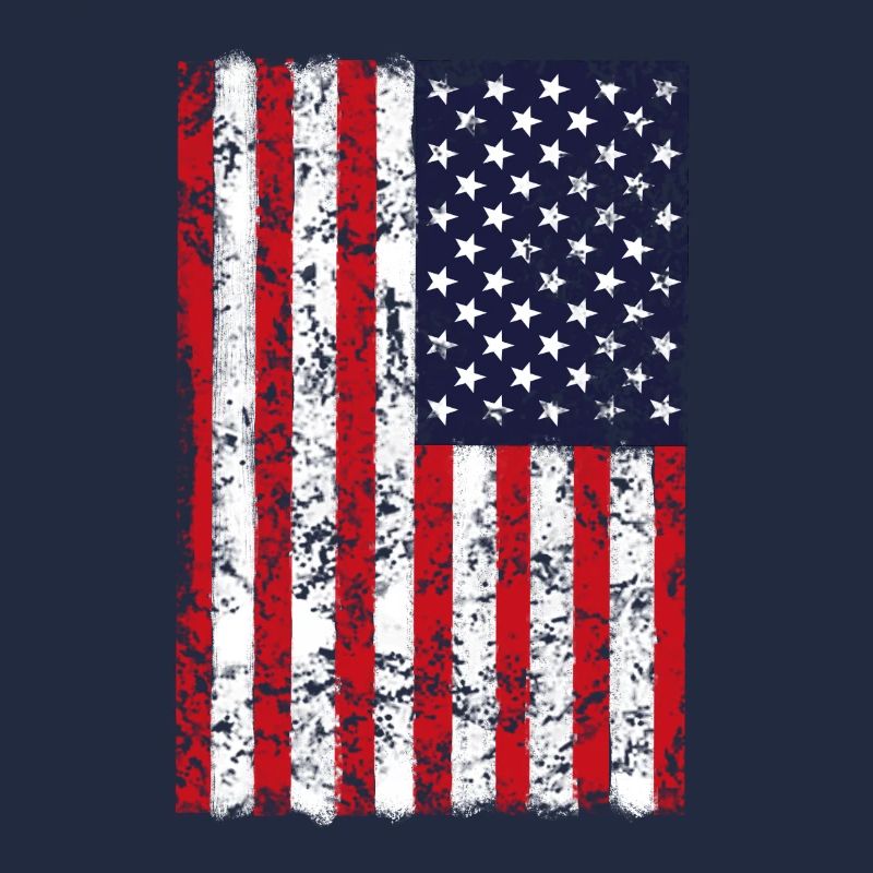 Drapeau des États-Unis vertical