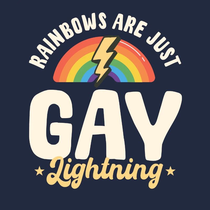 Regenbogen Sind Nur Schwule Blitze