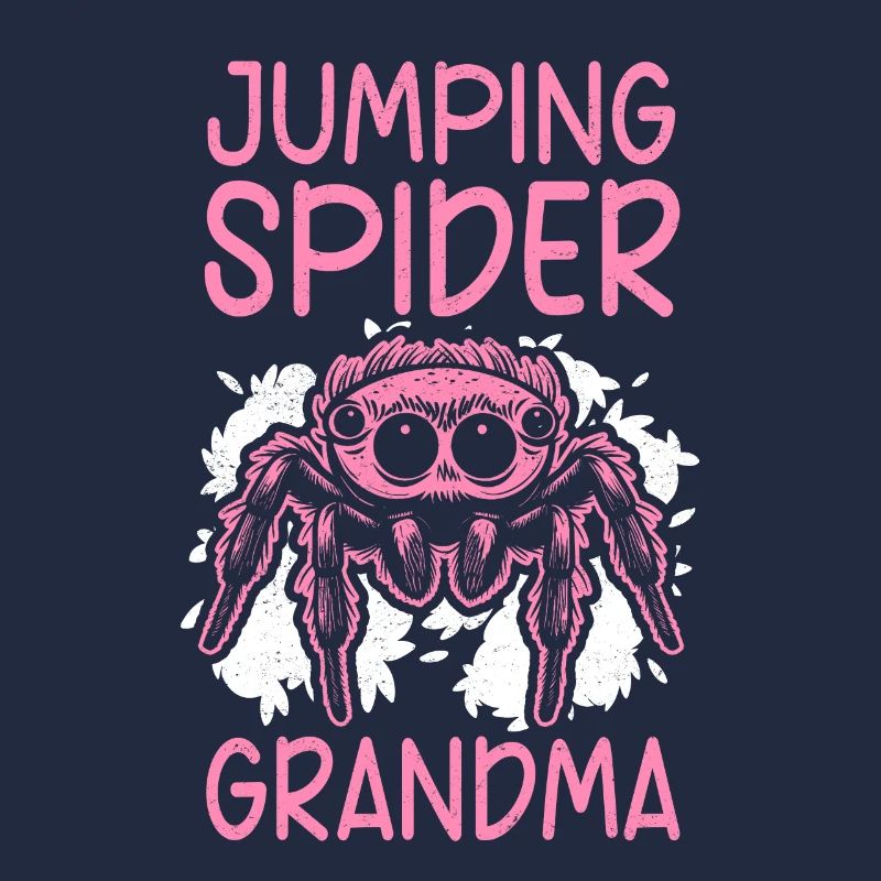 Jumping Spider Grandma Jumping Spiders Gift