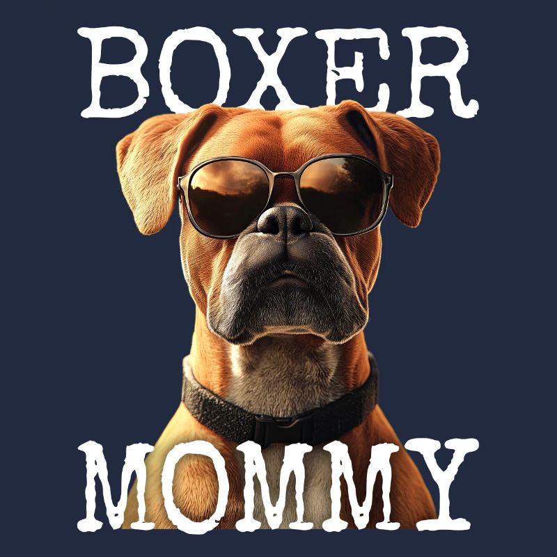 Deutscher Boxer Mom Mama Muttertag Boxer Mommy