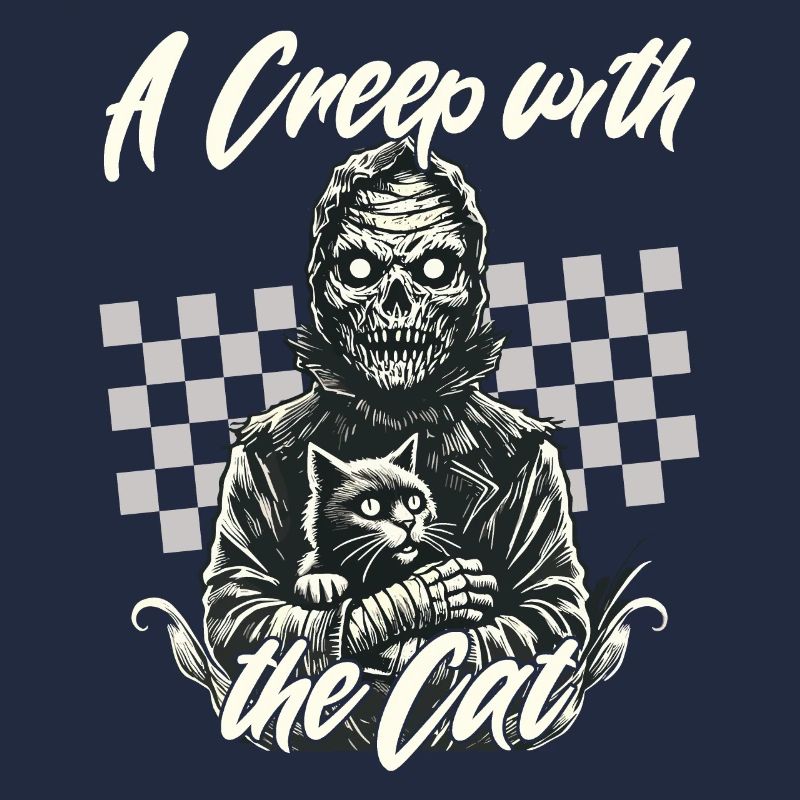 gruseliHalloween: Ein Unheimlicher Mit Der Katze