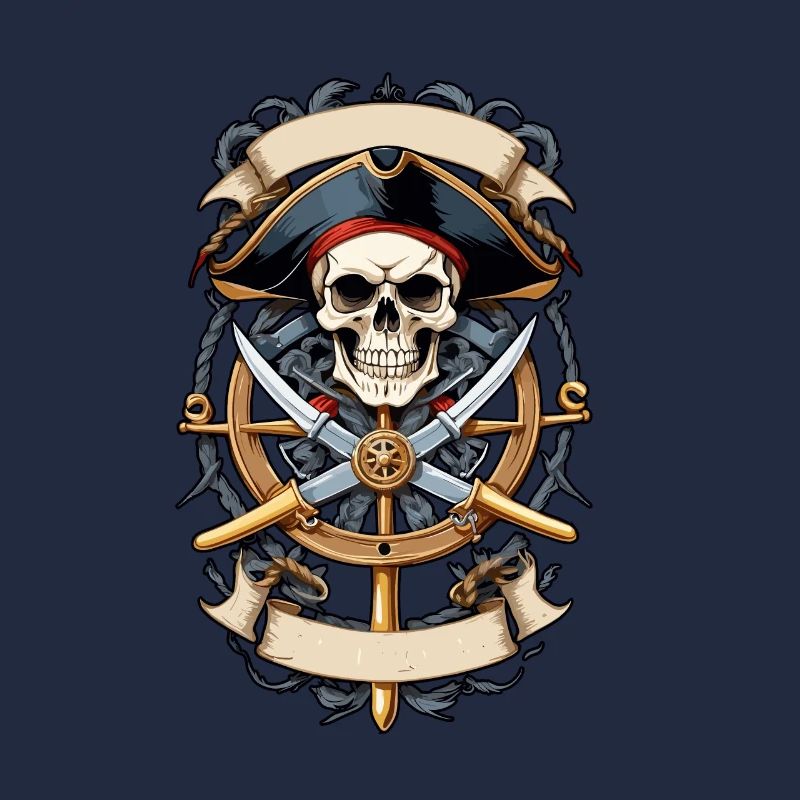 Drapeaux de pirate crâne Jolly Roger costume de pirate