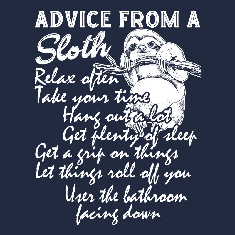Advice From A Sloth