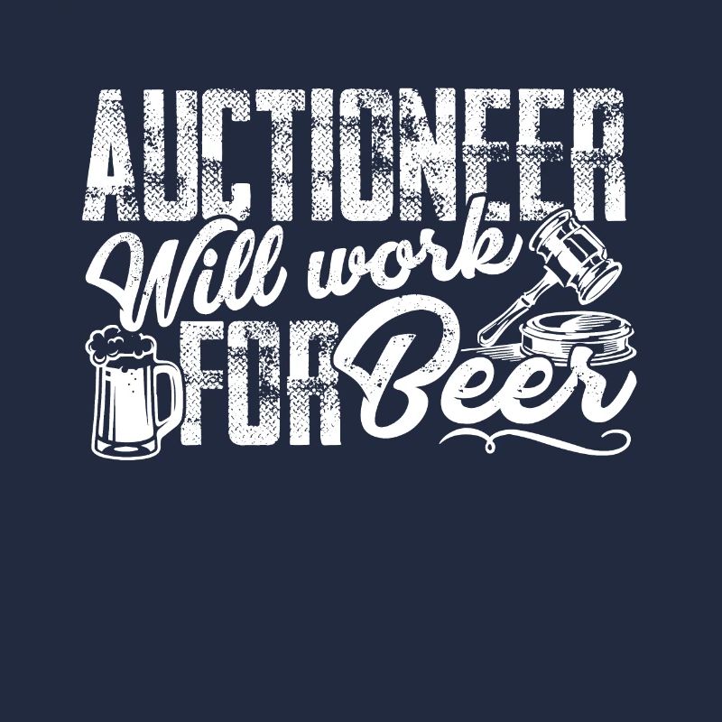 Auctioneer Will Work For Beer