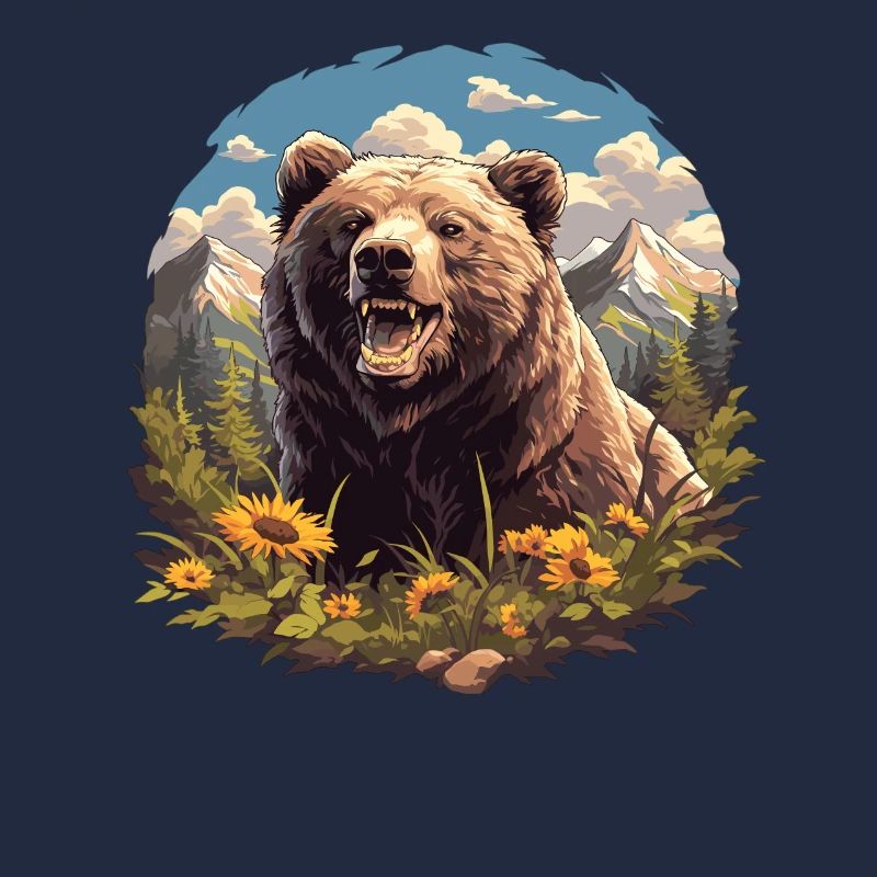 Grizzlis Ours grizzly
