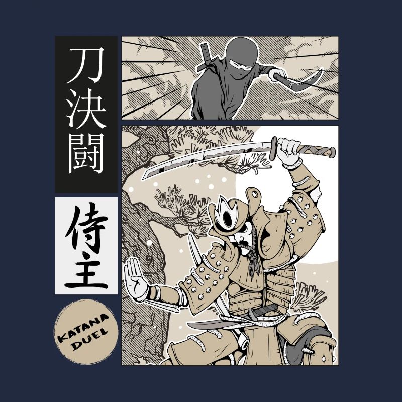 Samurai Katana Duel vs Ninja