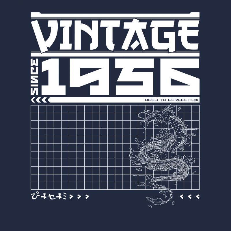 Samurai Power seit 1956 - 69. Geburtstag Drache