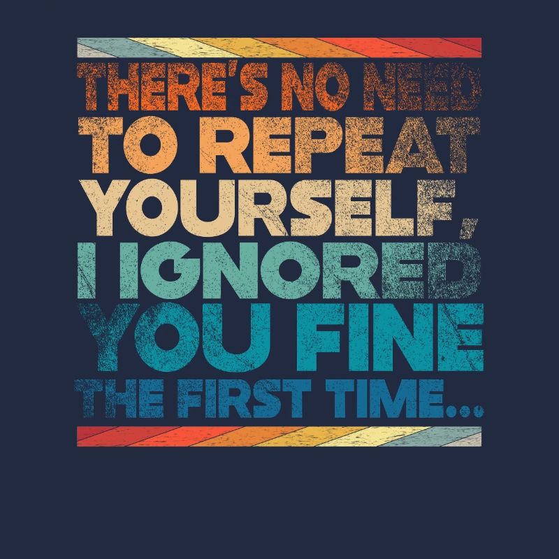 Il n’est pas nécessaire de se répéter