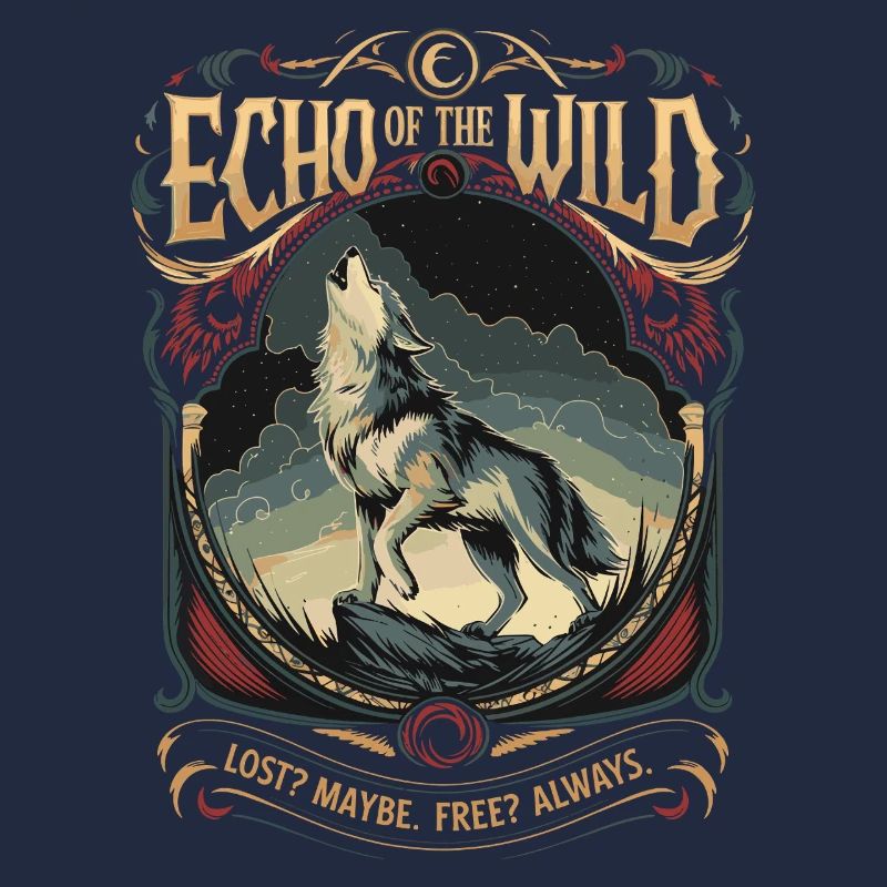 Echo der Wildnis | Heulender Wolf & Freiheit