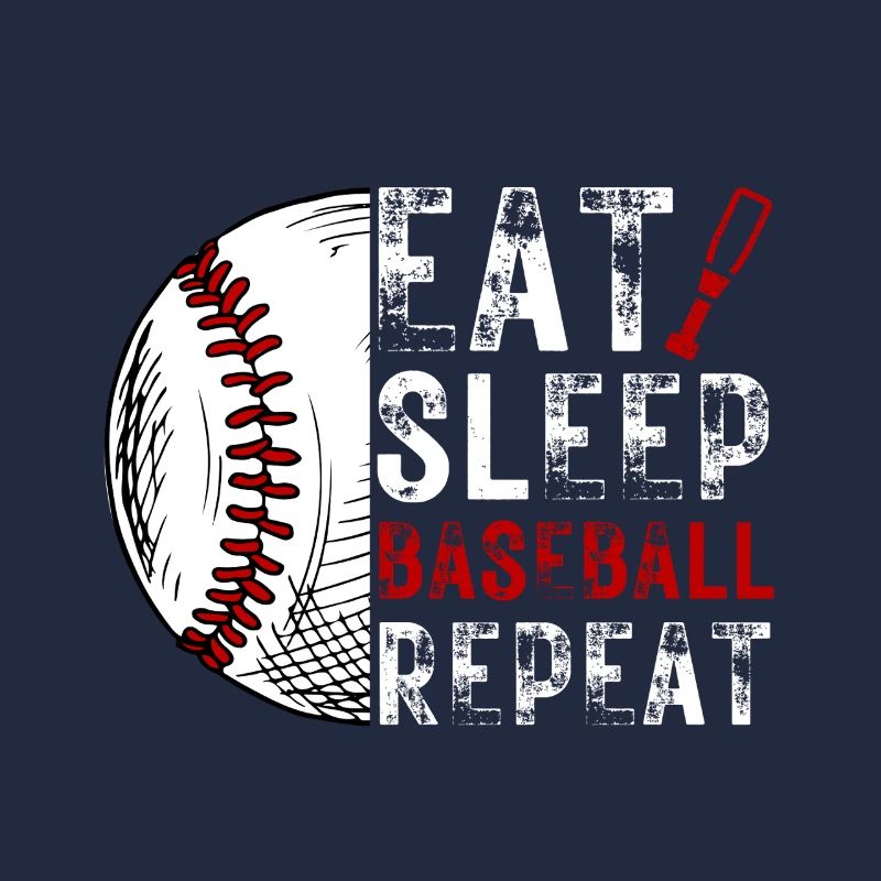 Drôle de baseball disant équipe de baseball