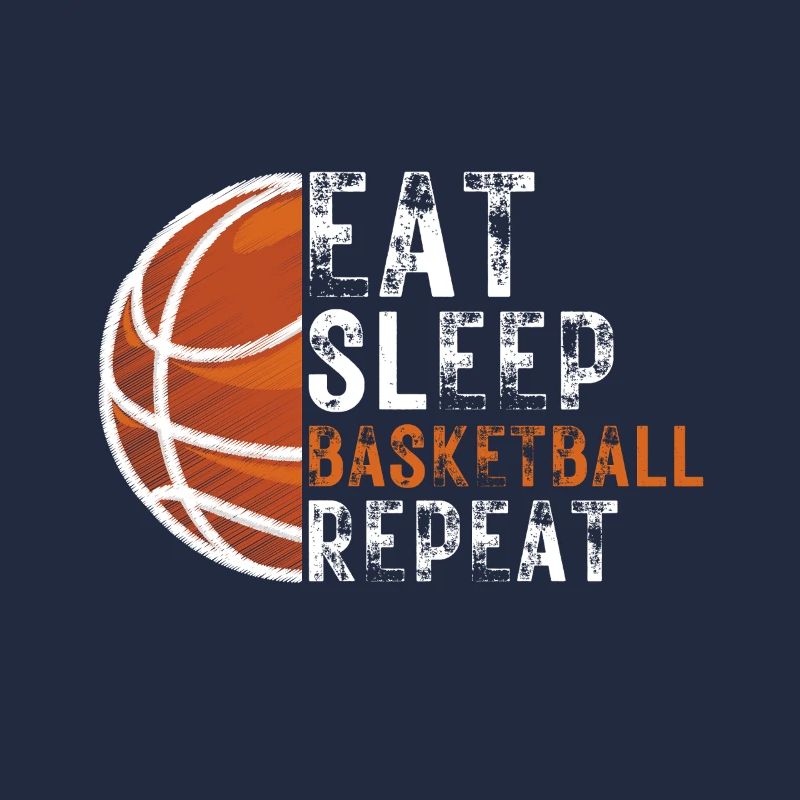 Manger dormir Basketball Répéter