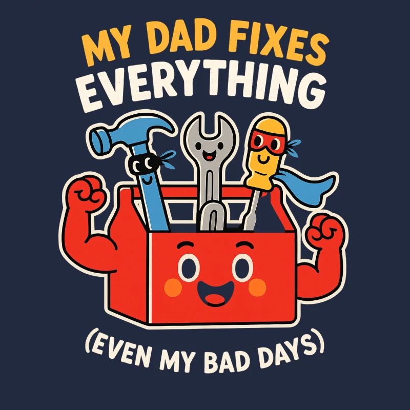 Vatertagsgeschenk My Dad Fixes Everything Werkzeug