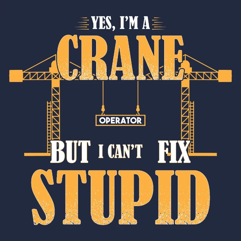 Crane operator crane