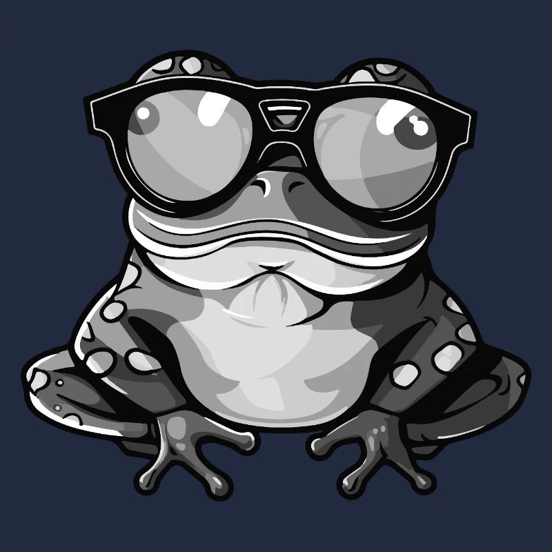 Frosch Lustig Cool