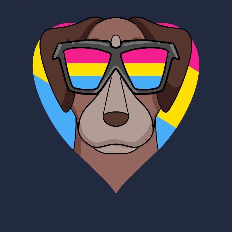 Pansexual Pointer Dog Gift