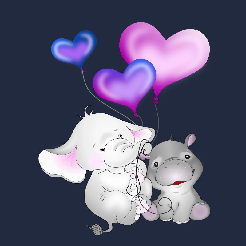 Elefant Luftballon Nilpferd