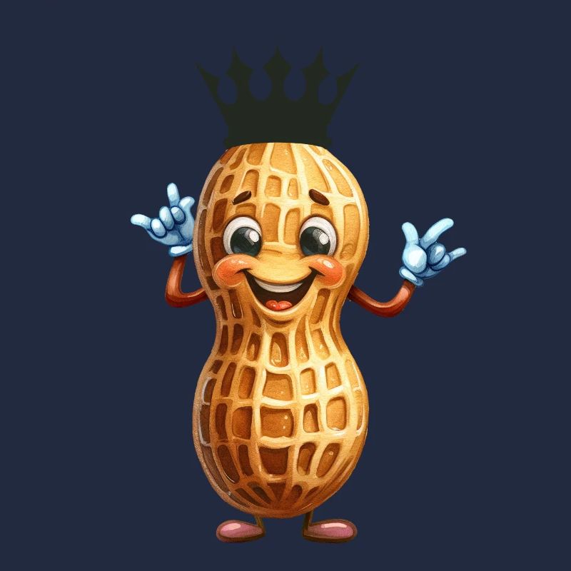 Roi des cacahuètes Cacahuètes Noix Cacahuètes