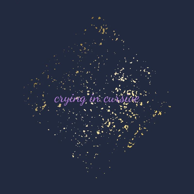 Crying In Cursive Emotional Soft Girl Aesthetic