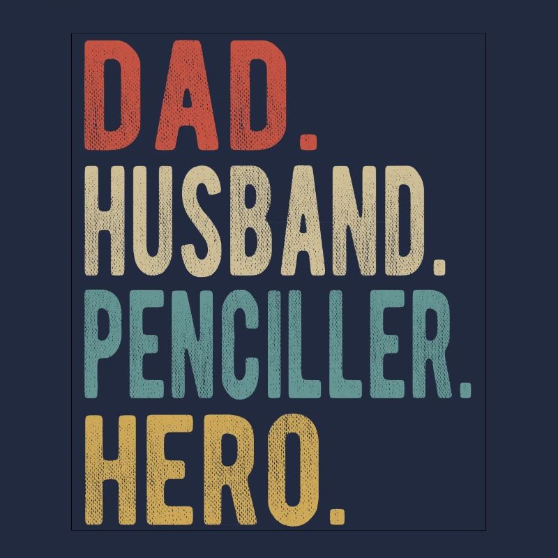 Comiczeichner Papa Ehemann Held