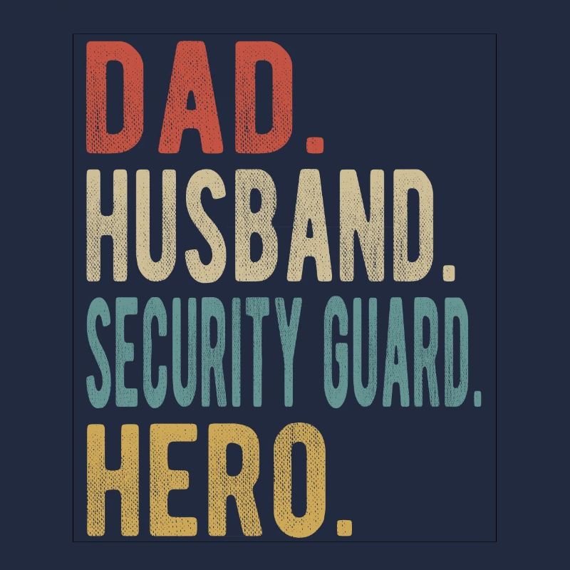 Sicherheitsbeamter Papa Ehemann Held