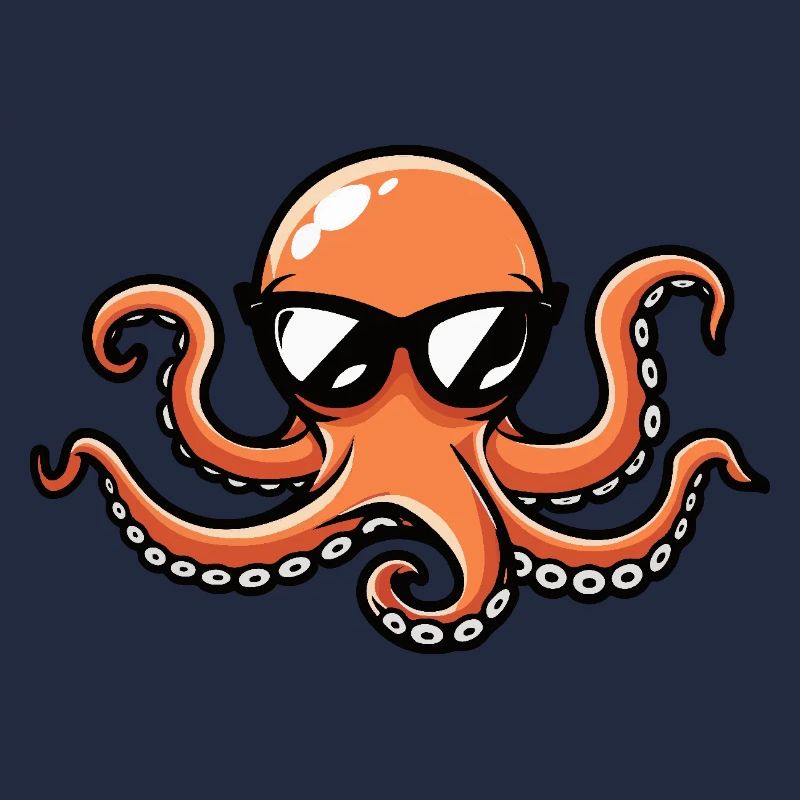 Octopus Cool Comic
