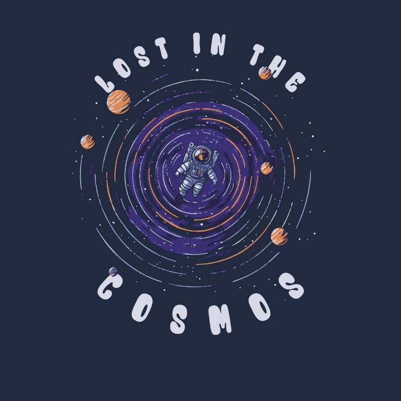 Perdu dans le cosmos - Astronaute - Espace