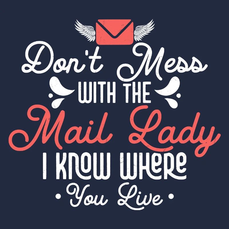 Ne plaisantez pas avec la postière Postal Lady Mail