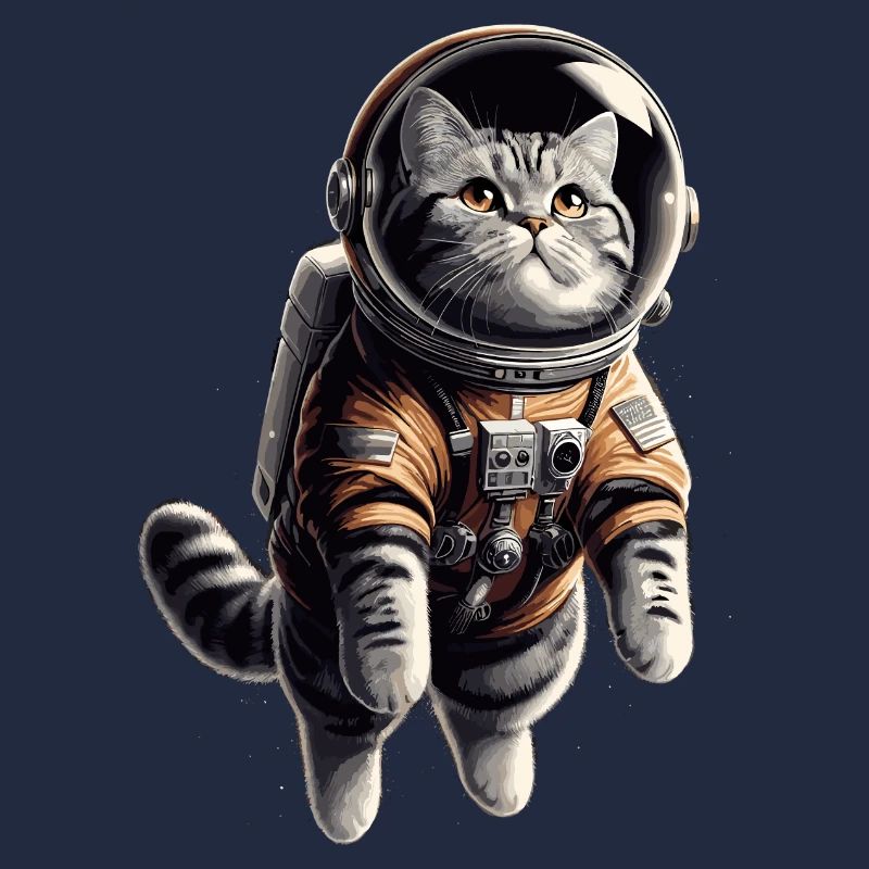 Astronaut BKH getigert Geschenk